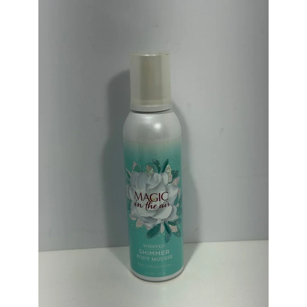 Bath & Body Works Magic in the Air Whipped Shimmer Body Mousse 5.3 oz Cocoa RARE
